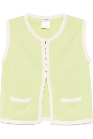 CHANEL 1999 knitted tank top