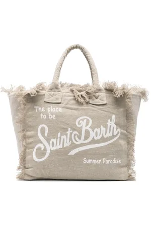 MC2 SAINT BARTH Vanity linen tote bag