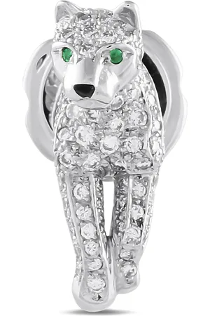 Cartier Platinum Panthère diamond brooch