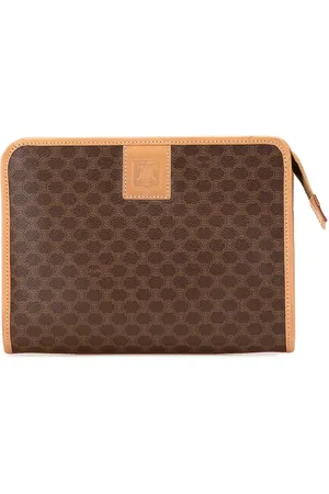 Céline 2014 Macadam Coated Canvas clutch bag