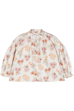 The New Society Floral-print blouse