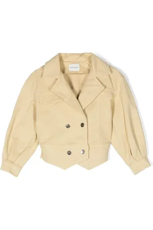 The New Society Double-breasted denim jacket