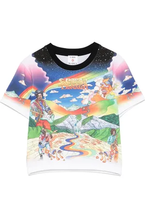 Casablanca La Musique crop top