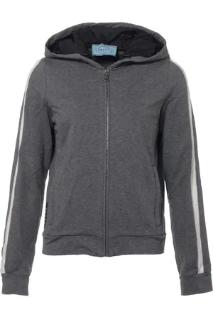 Prada 2019 stripe-detailed hoodie