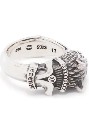 YOHJI YAMAMOTO Wolf head ring