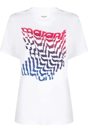 Isabel Marant Logo-print cotton T-shirt