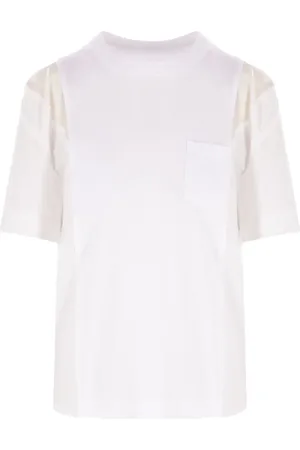 SACAI Panelled T-shirt
