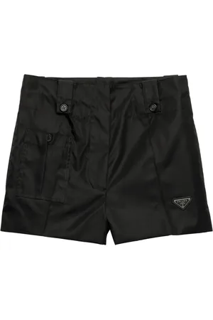 Prada High-waisted tailored shorts
