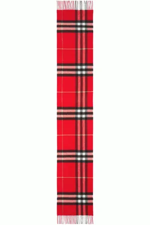 Burberry The classic check cashmere scarf