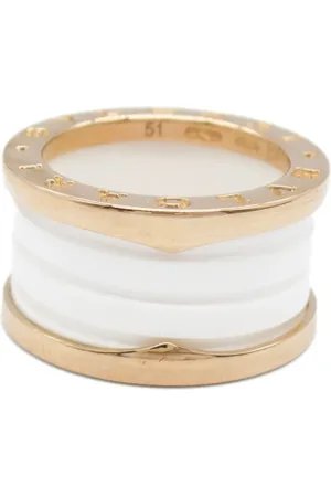 Bvlgari 2010s 18K rose B.Zero1 ring