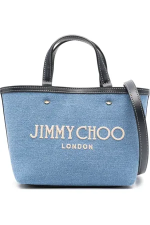 Jimmy Choo Mini Marli denim tote bag