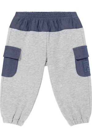 Fendi Two-tone track pants