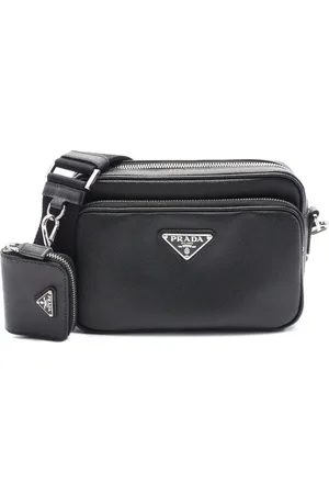 Prada 2010s Saffiano leather shoulder bag