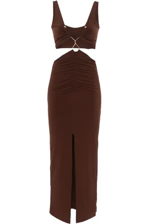 NISSA Cut-out maxi dress