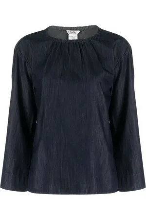 Max Mara Long-sleeve cotton blouse