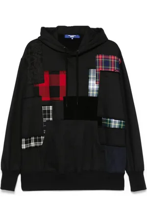 JUNYA WATANABE Patchwork-detail hoodie