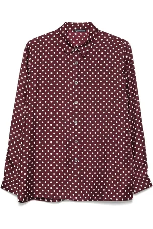 LAURA URBINATI Polka-dot shirt