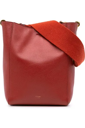 Céline 2018 Small Leather Seau Sangle bucket bag