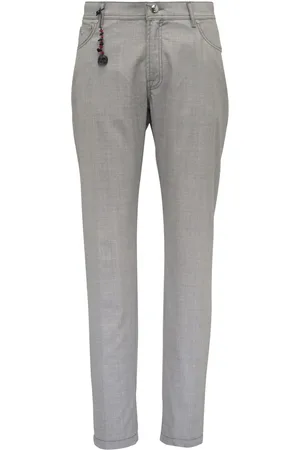 MARCO PESCAROLO Charm attachment straight-leg trousers