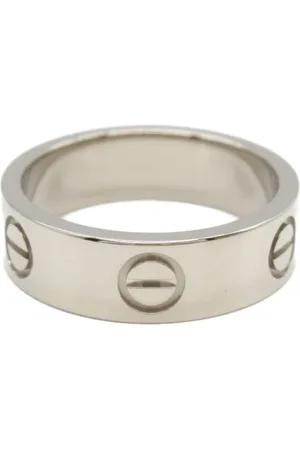 Cartier 2010s pre-owned 18kt white gold Love ring