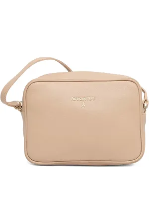 Patrizia Pepe Logo-lettering leather cross body bag