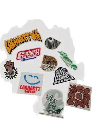 Carhartt Logo-print stickers (pack of ten)