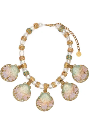 Roberto Cavalli Shell-pendant necklace