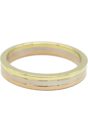Cartier 2010s 18K yellow, white and rose Vendome Louis ring
