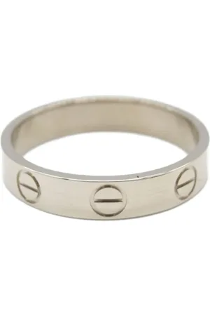 Cartier 2010s pre-owned 18kt white gold Mini Love ring