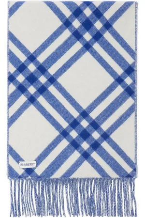Burberry Check cashmere scarf