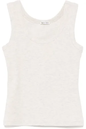 Recto Jersey scoop-neck tank top