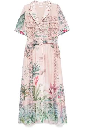 CENERE GB Printed maxi dress