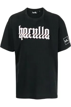 HACULLA Glitched logo-print T-shirt