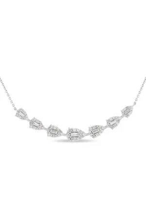 LB Exclusive 14K gold diamond necklace