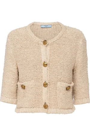 Prada Boucl?? cropped cardigan