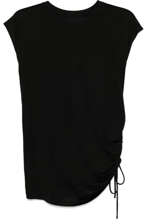 Less Asymmetric silk vest