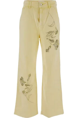Des Phemmes Crystal-embellished jeans