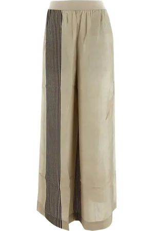 UMA WANG Striped trousers