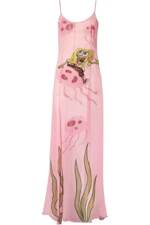 GCDS Spongebob gown dress