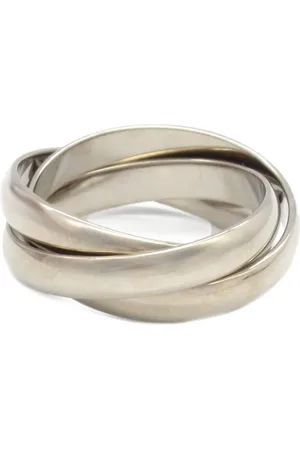 Cartier 2010s 18K white gold Trinity ring