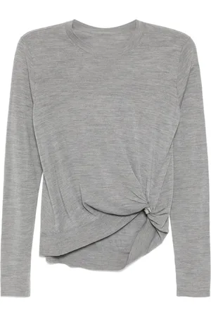 Less Draped knitted top