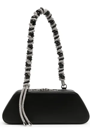 KARA Crystal-embellished shoulder bag