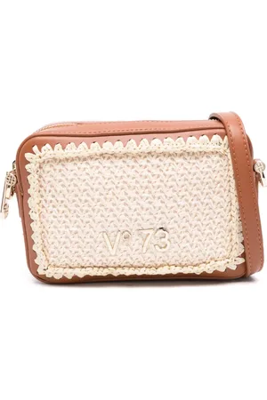 V°73 Antelope braided-trim shoulder bag