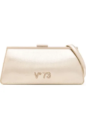 V°73 Crow Sports laminated clutch bag