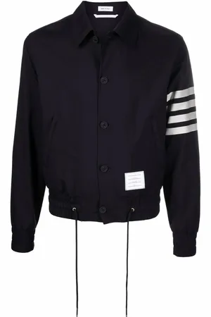 Thom Browne 4-Bar stripe bomber jacket