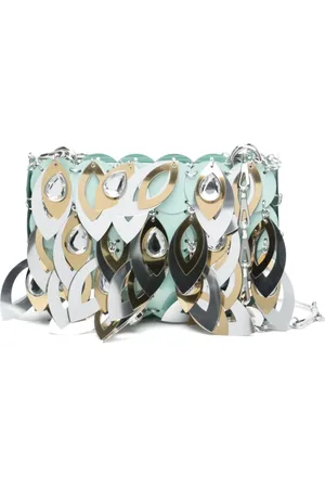 Paco rabanne Nano Sparkle Leaves shoulder bag
