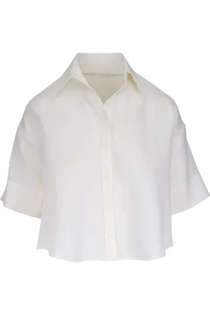 AKRIS Cropped shirt