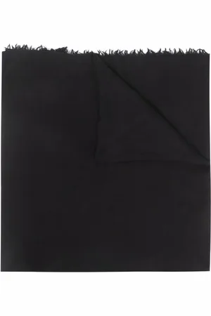 Rick Owens Frayed-edge scarf