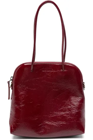 UMA WANG Small patent-leather tote bag