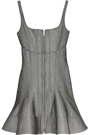 Marc Jacobs Fluted bustier minidress